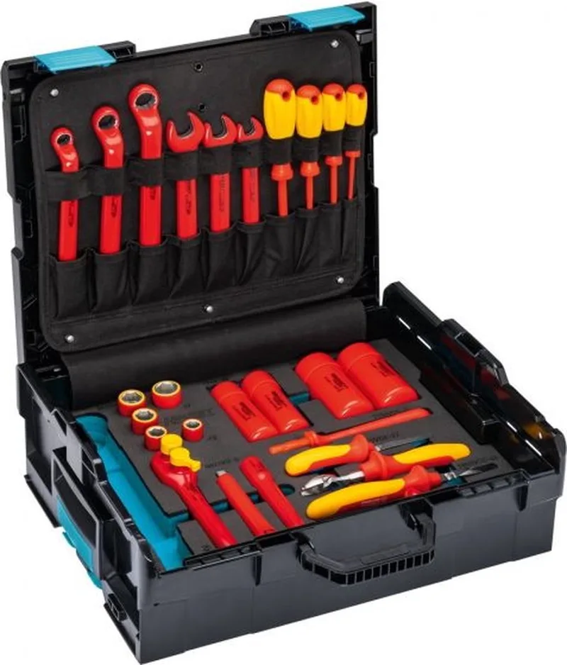 VDE gereedschapskoffer 27 delig by Hazet, Black – product image