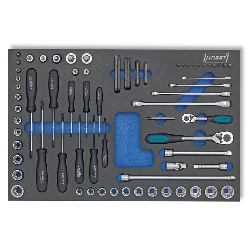 Werkzeug-Satz, TORX-Doppel-Ringschlüssel u.a., 75-teilig by Hazet – product image