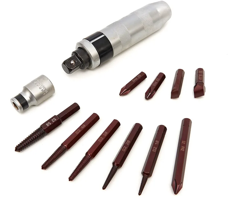 13 Delige Professionele Slagschroevendraaier Met Dolle Bouten Remover Set von HBM, Neutraal – Produktbild