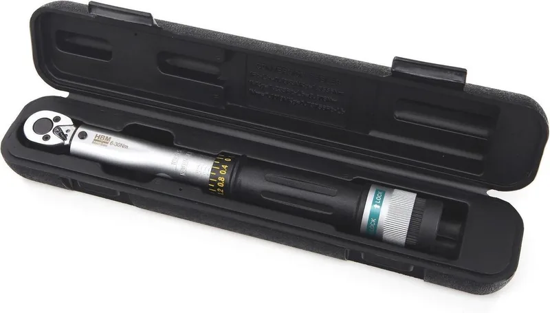 3/8" Profi Momentsleutel 6-30 Nm de HBM, Noir – image du produit