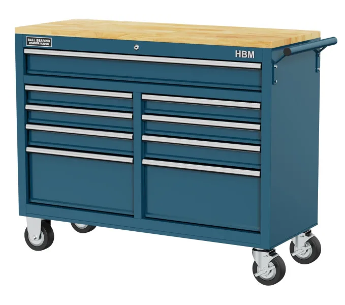 Gereedschapswagen / werkbank 125 cm (BLAUW) by HBM – product image