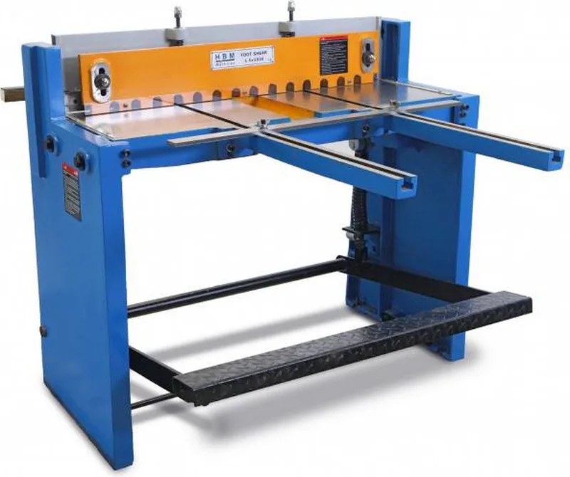 HBM 1,0 x 1320 mm. Voetknipschaar, Plaatschaar van HBM – productafbeelding