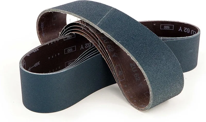 HBM 100 x 2000 K 80 Zirconium Schuurband Blauw by HBM – product image