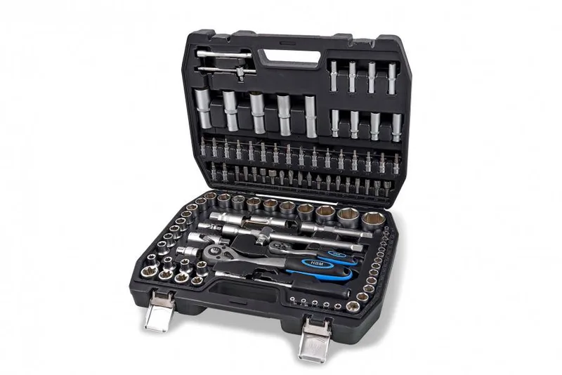 HBM 108-delige PROFI doppenset INCH maten van HBM – productafbeelding