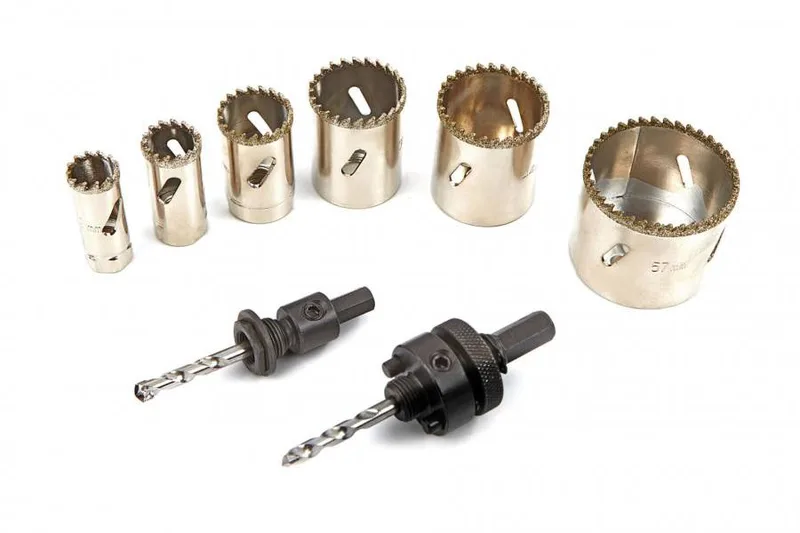 HBM 11-delige PROFI diamant gatenzaag set 19 - 57 mm von HBM – Produktbild