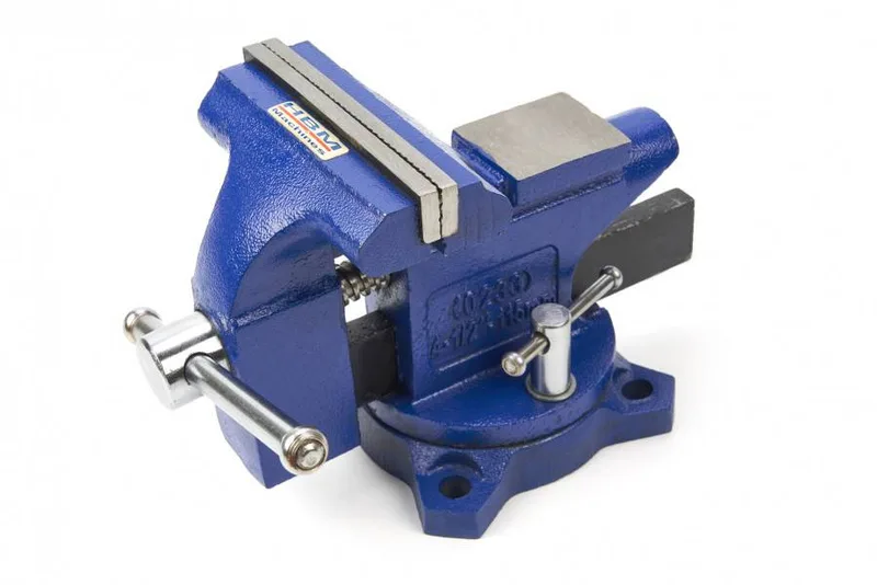 HBM 115 mm bankschroef met pijpklem by HBM – product image