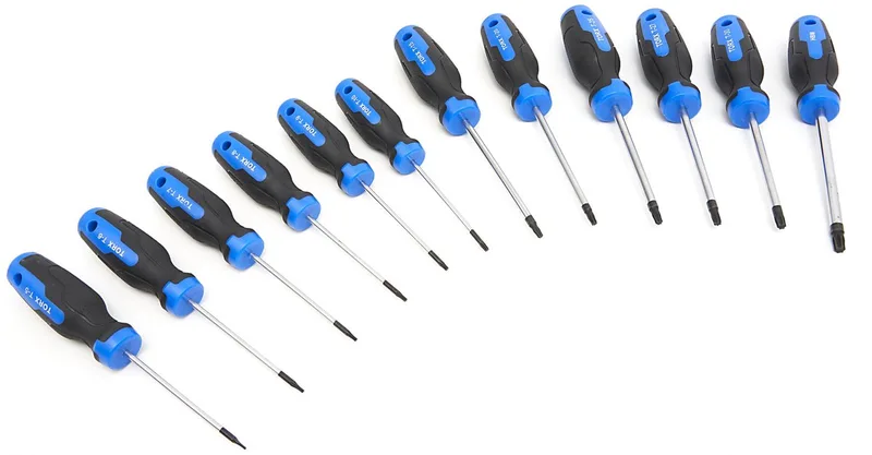 HBM 12-delige Torx schroevendraaierset in stevige opbergetui by HBM, Neutraal – product image