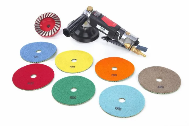 HBM 125 mm natte schuur en polijstmachine by HBM – product image