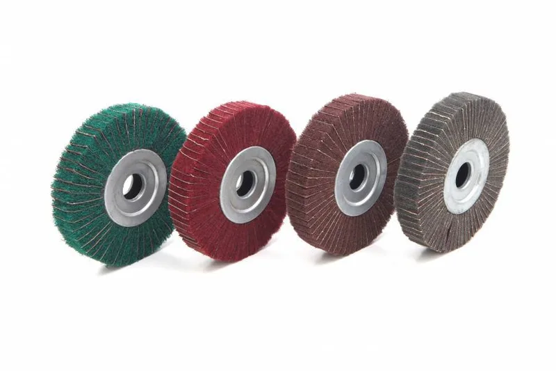 HBM 150 mm lamellen schuurschijf ROOD voor de slijpmachine - Gritt 240 von HBM – Produktbild