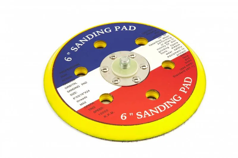 HBM 150 mm schuurpad met afzuiggaten von HBM – Produktbild
