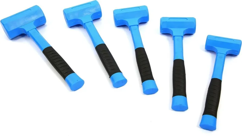 HBM 1500 Gram Terugslagloze Hamer met Ant Slip Fiberglas Steel de HBM – image du produit