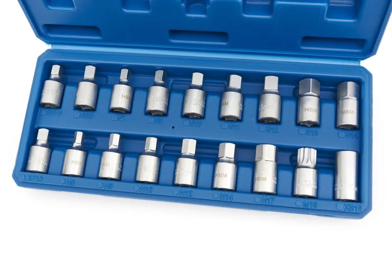 HBM 18-delige Carterplug Doppenset 3/8 inch Dopsleutel by HBM – product image