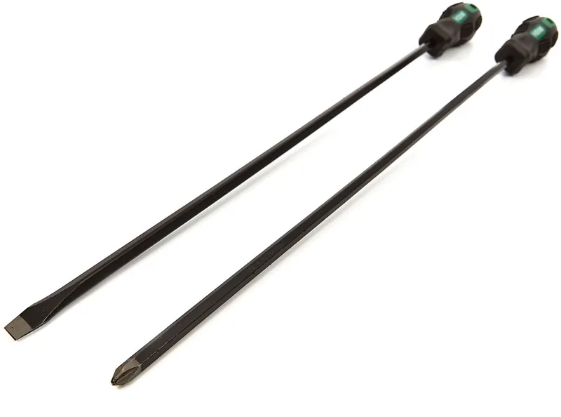 HBM 2-delige schroevendraaierset 450 mm lang, sleufkop en Philips, chromevanadium von HBM, Neutraal – Produktbild