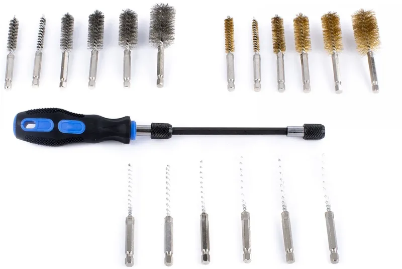 HBM 20-delige borstelset met ratel en verlengstuk de HBM – image du produit