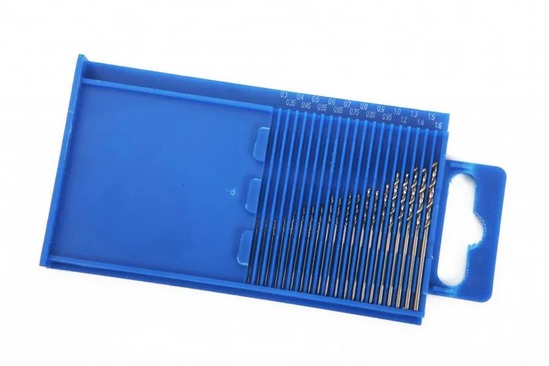 HBM 20-delige HSS borenset 0,3 - 1,6mm van HBM – productafbeelding