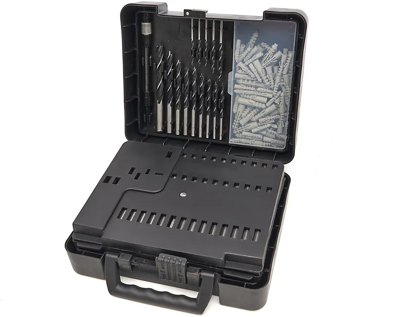 HBM 204-delige Bitset, Borenset en Gatzagenset Deluxe voor Metaal en Hout de HBM – image du produit
