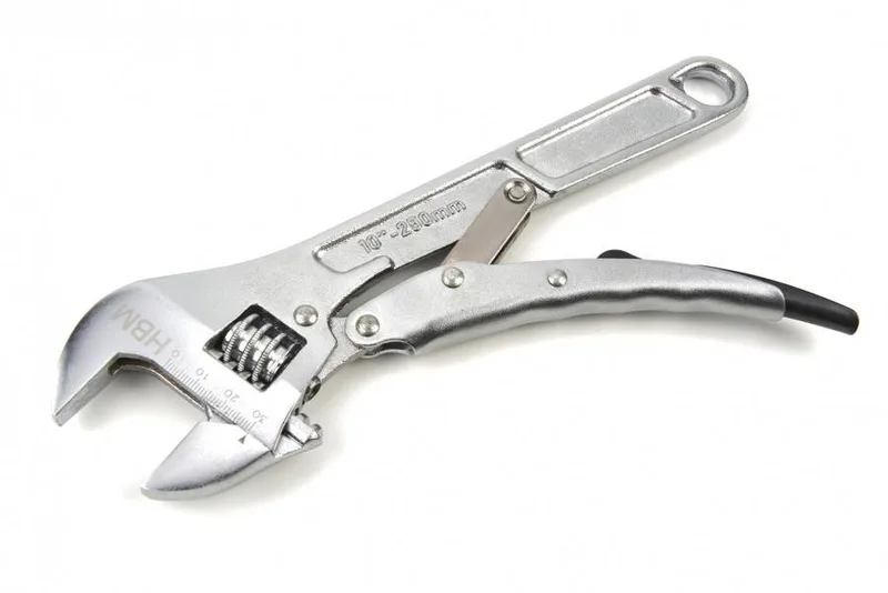 HBM 250 mm PROFI verstelbare moersleutel met griptang functie by HBM – product image