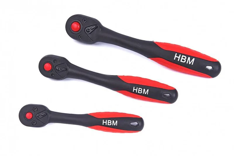 HBM 3/8" PROFI PREMIUM ratel 72-tands van HBM – productafbeelding