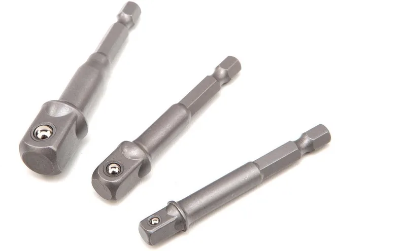 HBM 3-delige Bit-Dop Adapterset met HEX Aansluiting by HBM, Neutraal – product image