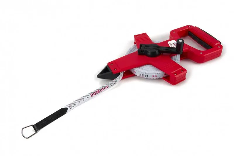 HBM 30 m x 13 mm fiberglass meetband, meetlint, landmeter de HBM – image du produit
