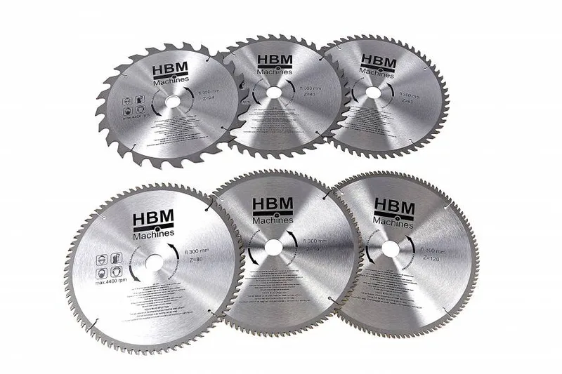 HBM 300 mm HM cirkelzaagblad met 100 tanden by HBM – product image