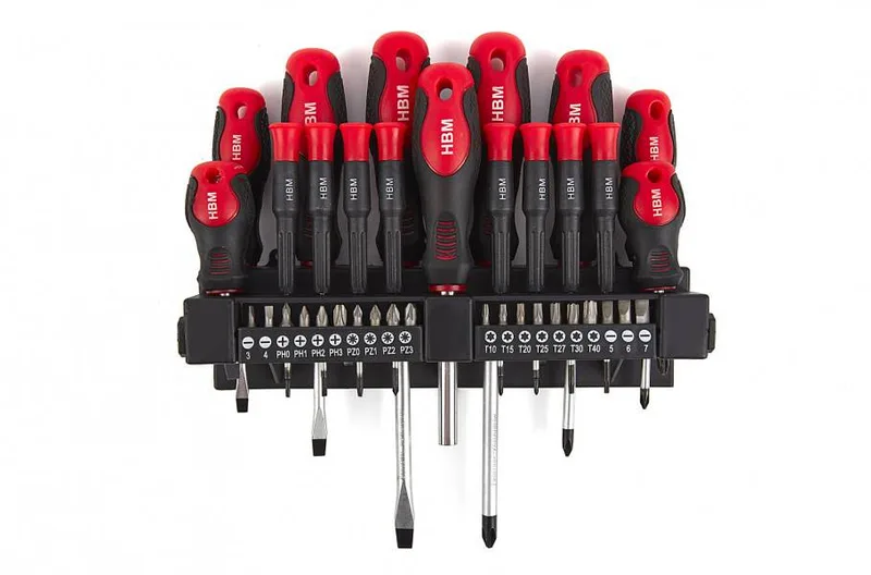 HBM 37-delige PROFI schroevendraaier en bitset van HBM – productafbeelding