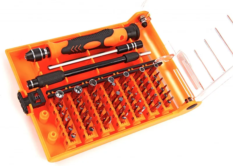 HBM 45 Delige Profi Precisie Schroevendraaierset by HBM, Orange – product image
