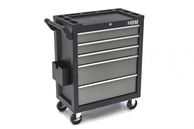 HBM 5 laden DeLUXE gereedschapswagen KLEIN von HBM – Produktbild