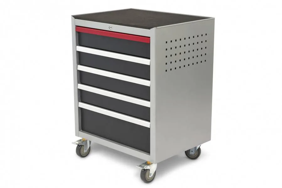HBM 5 laden DeLUXE PROFI gereedschapswagen voor werkplaatsinrichting de HBM – image du produit