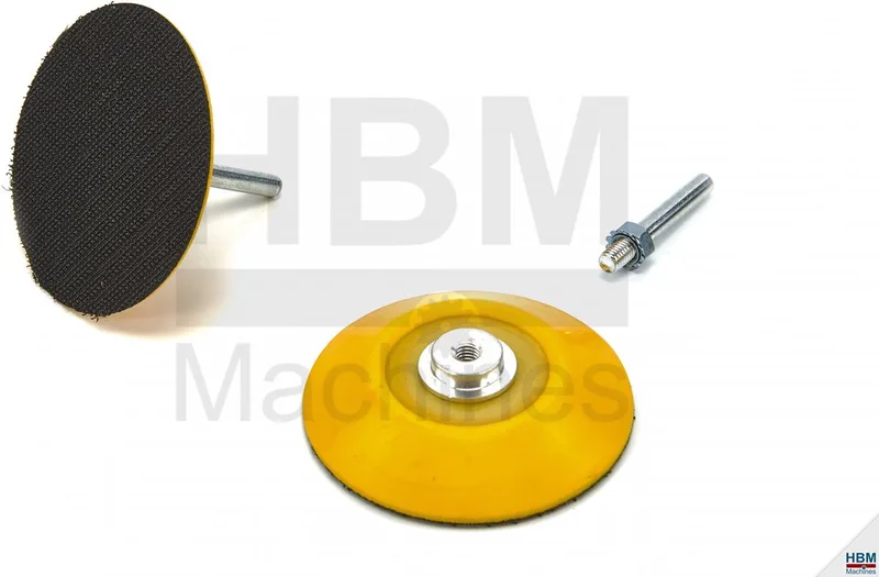 HBM 50 mm Steunschijf met 6 mm opname voor velcro schuurpads de HBM – image du produit