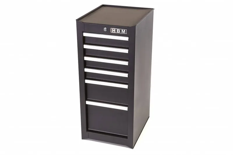 HBM 6 laden gereedschapskast ZWART by HBM – product image