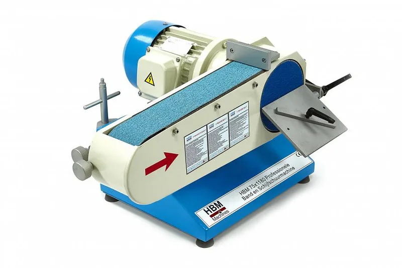 HBM 75 x 1180 PROFI band- en schijfschuurmachine de HBM – image du produit