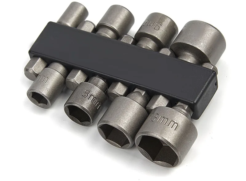 HBM 8 Delige Dopsleutelset met HEX opname by HBM, Neutraal – product image