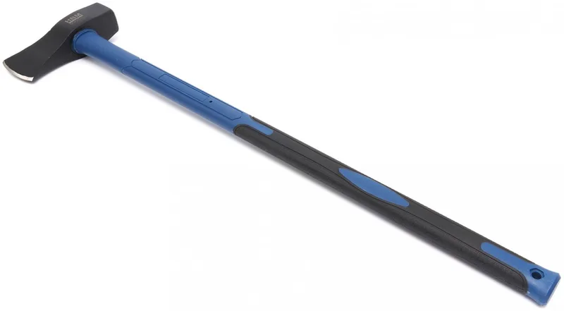 kloofbijl 2,7 kg 900 mm anti-slip fiberglas steel carbonstaal blauw von HBM – Produktbild