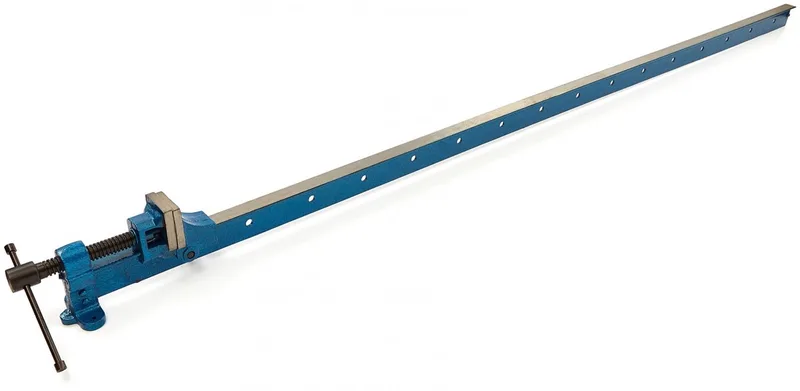 lange lijmklem T-klem 1200 mm, 4 stuks, klembereik 1.070 mm, gietijzer de HBM, Neutraal – image du produit