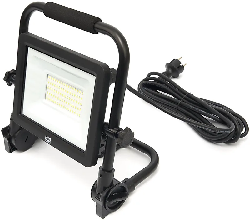 LED bouwlamp 50W 4700 lumen 6500K klasse 2 by HBM, Black – product image