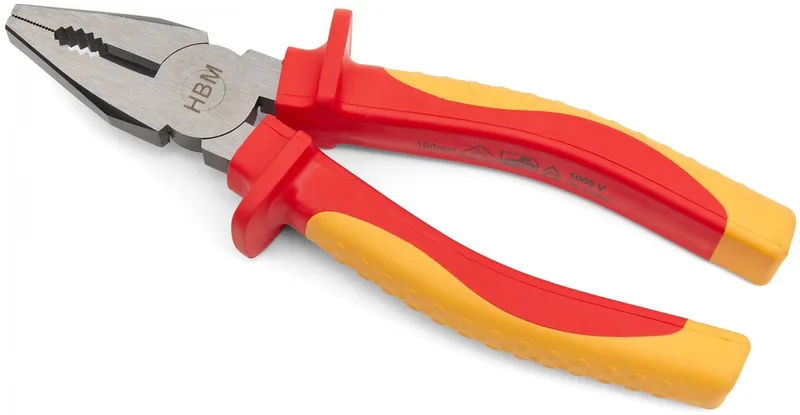 Professionele VDE Combinatietang 180 mm van HBM, Neutraal – productafbeelding
