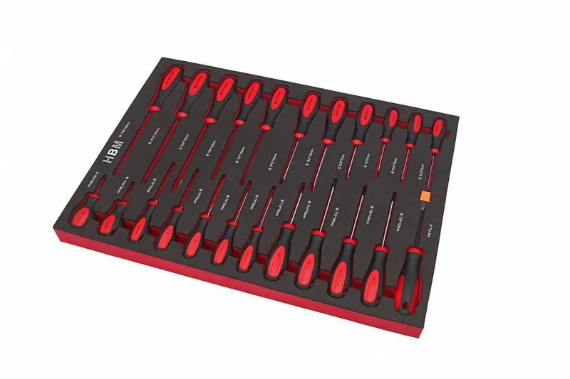 PROFI 23-delige schroevendraaierset FOAM by HBM – product image