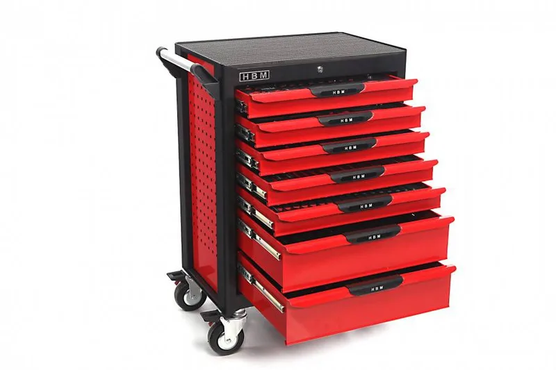 PROFI 283-delige DeLuxe gereedschapswagen by HBM – product image