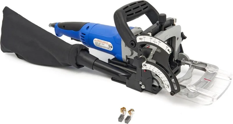 Profi Lamellenfrees - Deuvelfrees Machine 900 Watt in Koffer van HBM, Blauw – productafbeelding