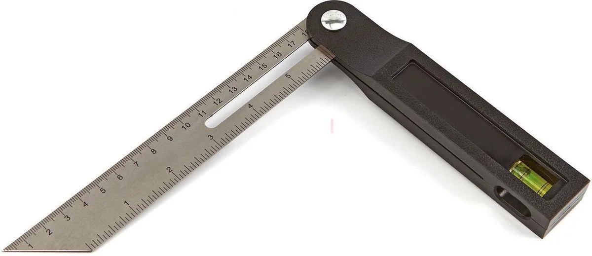 Zweihaak met waterpas de HBM, Noir – image du produit