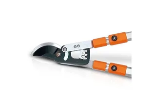 Astschere Getriebe Amboss Schere 70 - 104 cm Länge Stahlklinge, Gummigriff, Aluminiumdesign by Hecht, Silver – product image 3 of 3