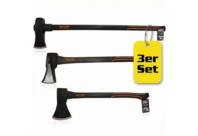 Axt 55cm Axt 63cm & 85cm Spaltaxt Set