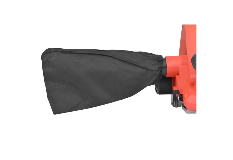 Elektrohobel 1790 mit 900 Watt, Hobelbreite: 82 in mm, mit Staubbeutel, Parallelanschlag, 1,9m Netzkabel van Hecht, Rood – productafbeelding 4 van 5