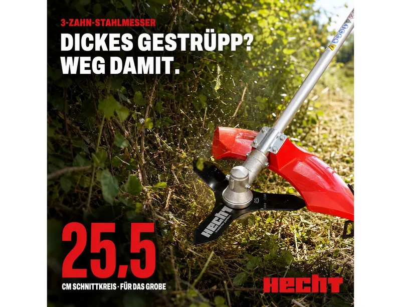 HECHT 163 PROFI BENZINE BOSMAAIER 2-TAKT 63.3 CC by Hecht – product image 4 of 5