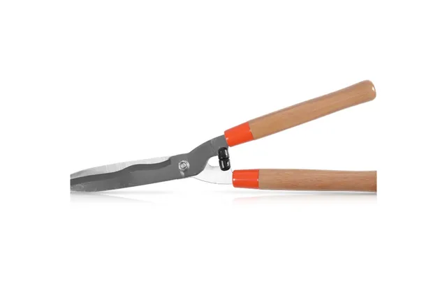 Heckenschere Hand Gartenschere mit Wellenschliff Klinge