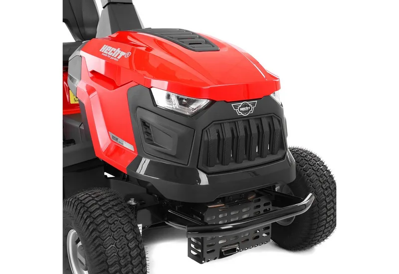 Rasentraktor 5115 Aufsitzmäher Seitenauswurf Benzin 12,5 PS CVT-Getriebe, 98 cm Schnittbreite, 452 ccm, Elektrostart, Anhängerkupplung, LED-Beleuchtung von Hecht, Rot – Produktbild 2 von 5