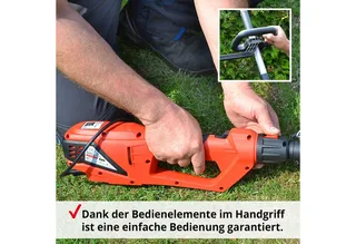 Teleskop-Heckenschere Elektro 695 mit LASER-CUT, bis 4 m Arbeitshöhe, 900W, 41 cm Schnittlänge, 20 mm Schnittkapazität by Hecht – product image 3 of 5