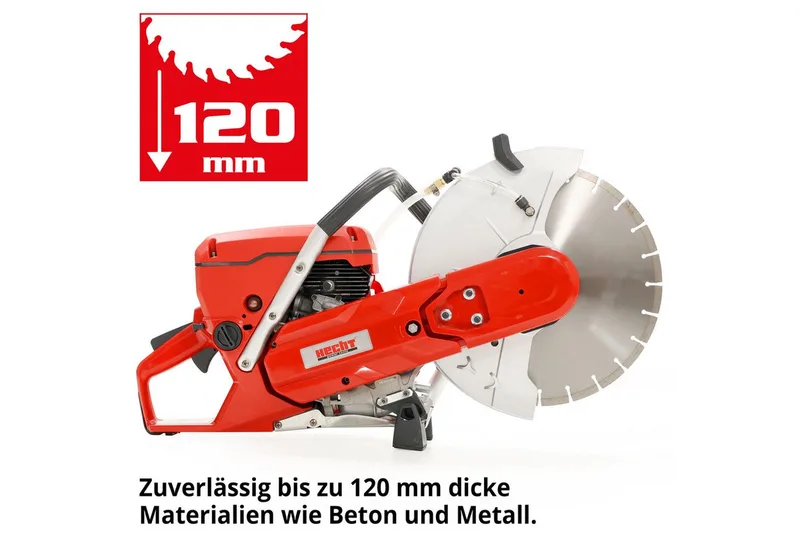 Trennschleifer 9744 Benzin-Trennschneider 4,75 PS mit 350 mm Diamantscheibe, (1 tlg) de Hecht – image du produit 5 sur 5