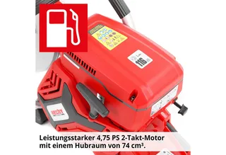 Trennschleifer 9744 Benzin-Trennschneider 4,75 PS mit 350 mm Diamantscheibe, (1 tlg) de Hecht – image du produit 2 sur 5